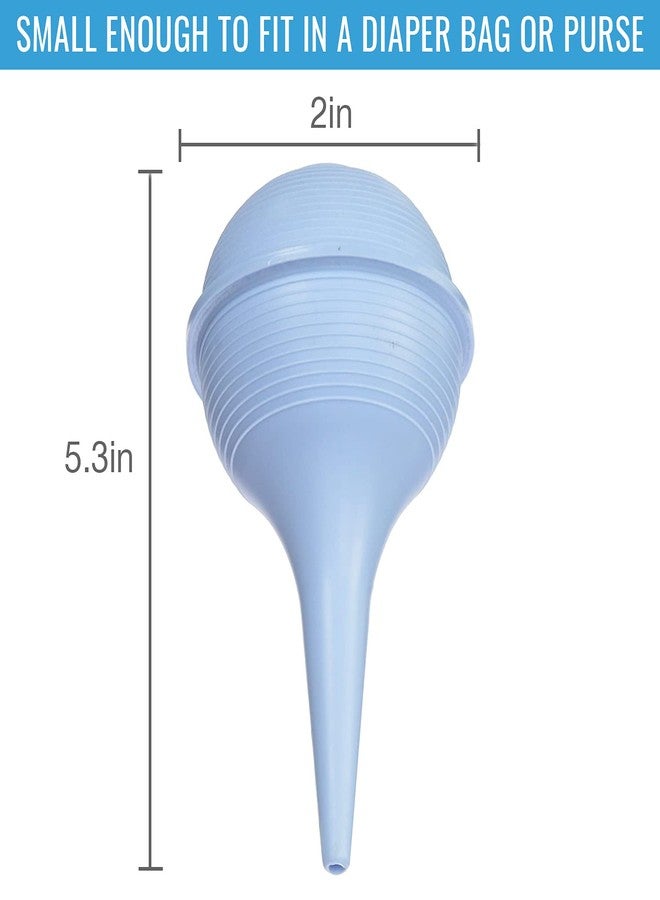 DMI Reusable Nasal Aspirator for Baby & Ear Bulb Syringe for Infant - Gentle Mucus Removal Suction to Clear Airway & Nasal | Baby Congestion Relief Nose Sucker for Baby - Image 3